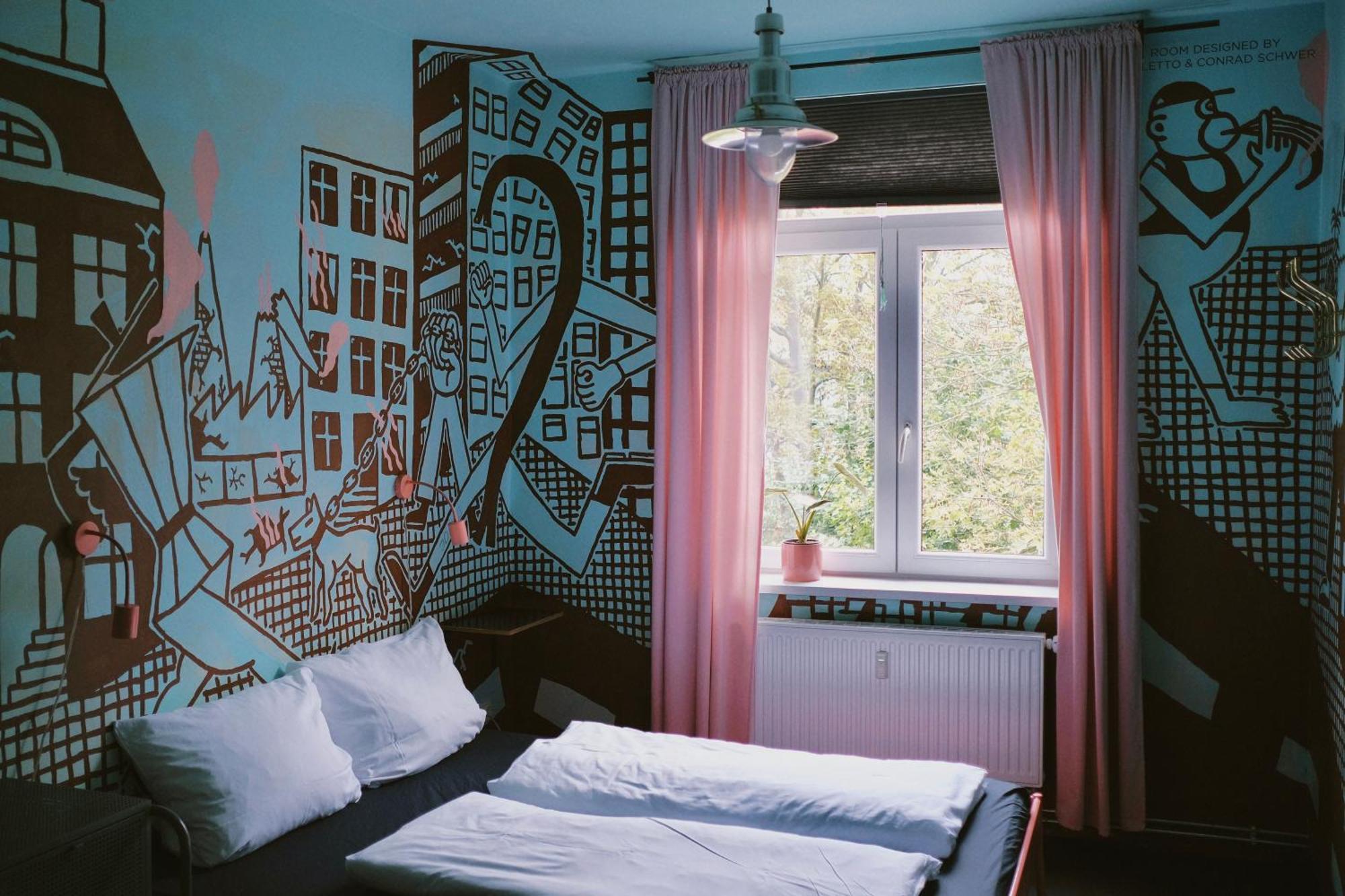 Hostel & Garten Eden Leipzig Eksteriør billede