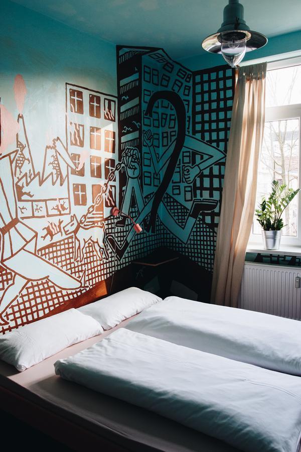 Hostel & Garten Eden Leipzig Eksteriør billede